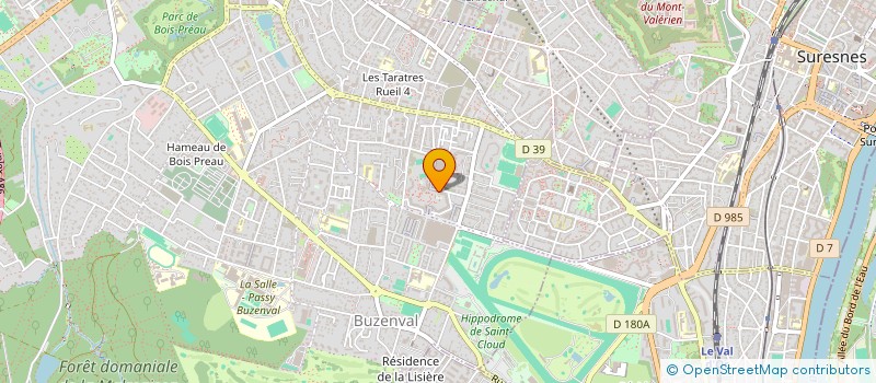 localisation de l'entreprise VT TRANSPORTS à RUEIL-MALMAISON