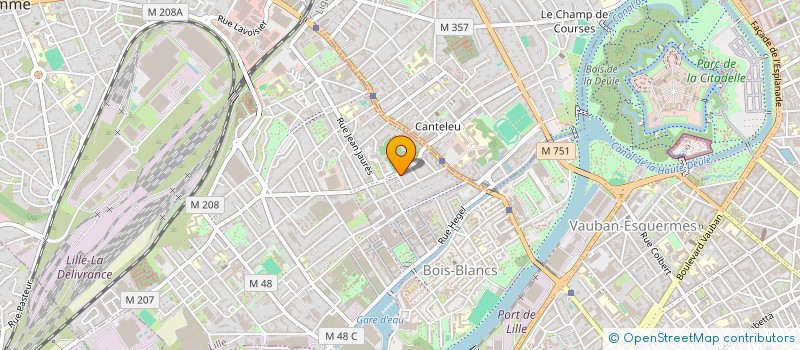 localisation de l'entreprise VTAXI-LILLE à LILLE