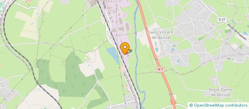 localisation de l'entreprise VTB à PARIGNY