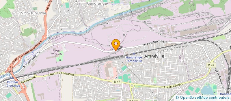 localisation de l'entreprise VTB IMMOBILIER  AMNEVILLE