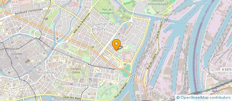 localisation de l'entreprise VTC 2LUX à STRASBOURG