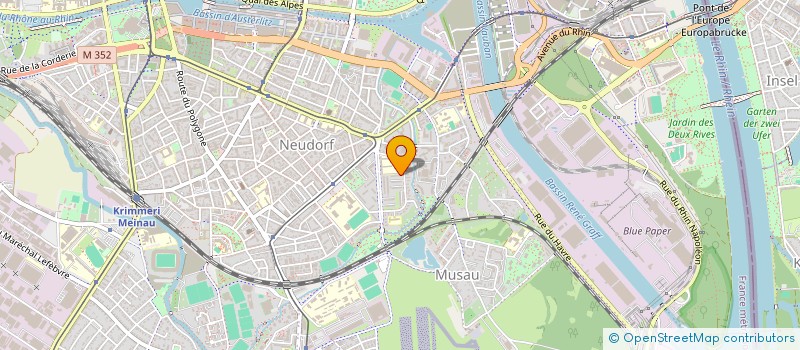 localisation de l'entreprise VTC 3040 à STRASBOURG