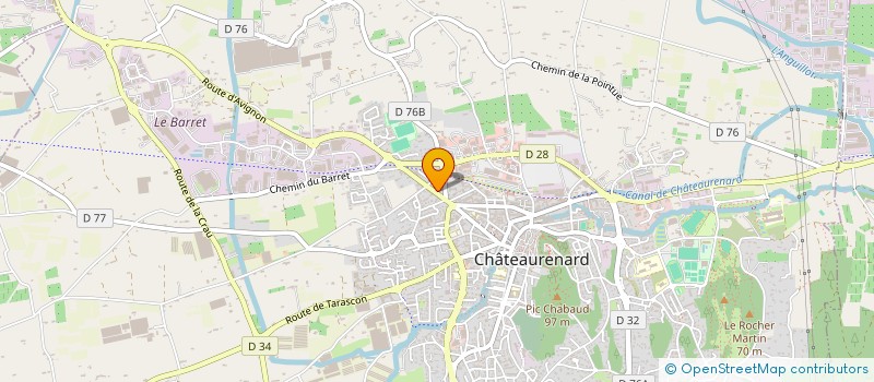 localisation de l'entreprise VTC à CHATEAURENARD