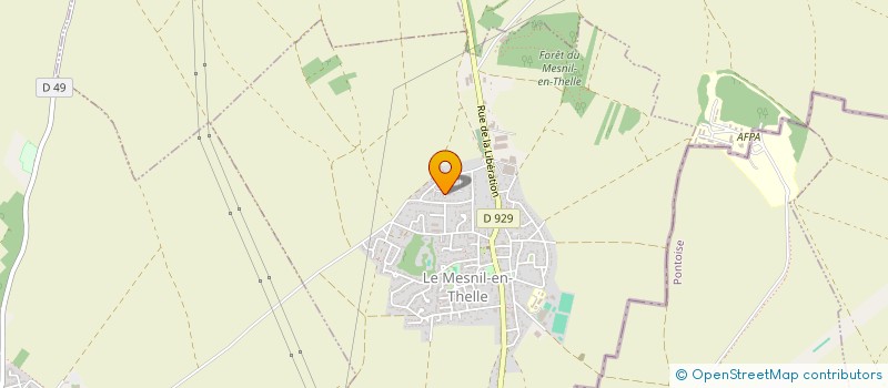 localisation de l'entreprise VTC A VOTRE SERVICE  LE MESNIL-EN-THELLE