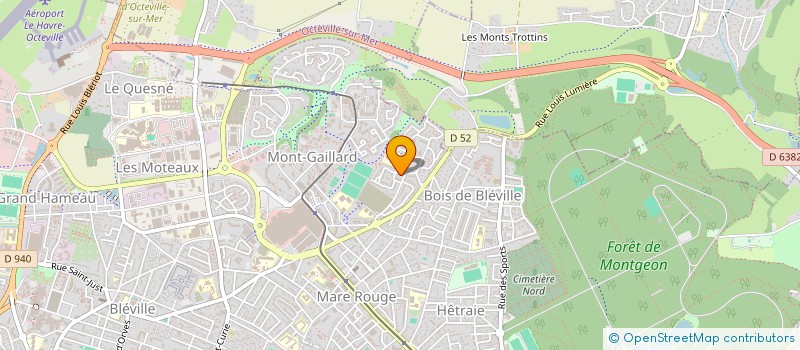 localisation de l'entreprise VTC ADAM'S  LE HAVRE