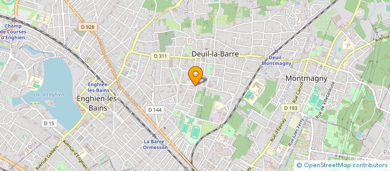 localisation de l'entreprise VTC AIRLINES  DEUIL-LA-BARRE