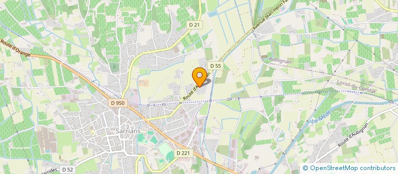 localisation de l'entreprise VTC ANFA  SARRIANS