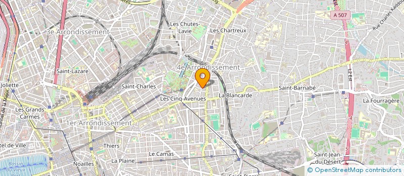 localisation de l'entreprise VTC-AZ-13 à MARSEILLE