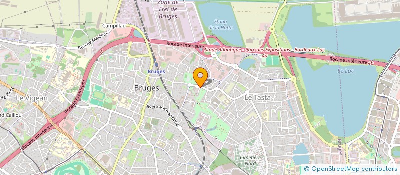 localisation de l'entreprise VTC BORDEAUX PREMIUM  BRUGES