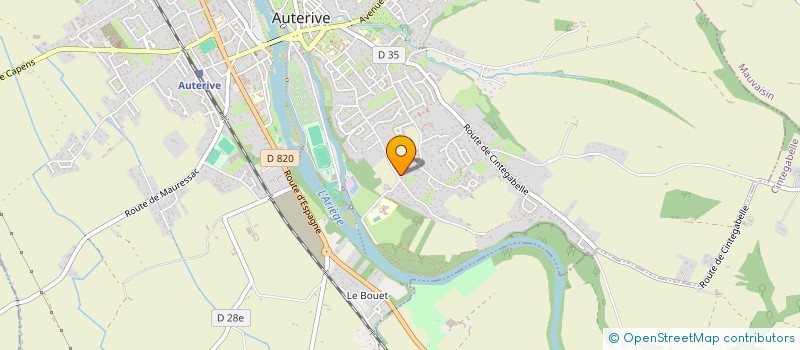 localisation de l'entreprise VTC-BVS à AUTERIVE