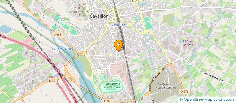 localisation de l'entreprise VTC.CAPSUD  CAVAILLON