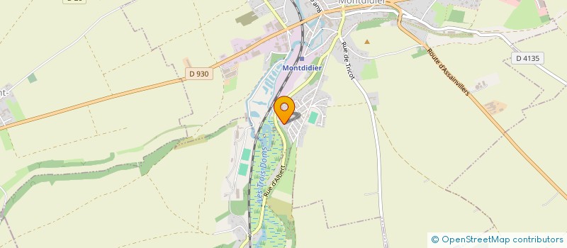 localisation de l'entreprise VTC CHILL OUT  MONTDIDIER