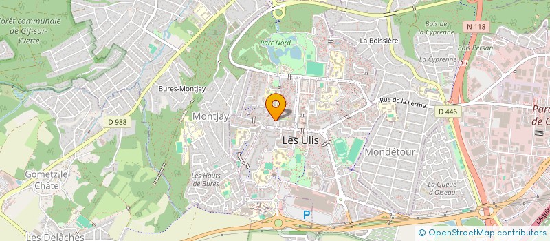 localisation de l'entreprise VTC CLASS ECO à LES ULIS