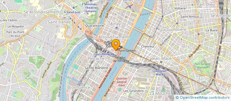 localisation de l'entreprise VTC CLASSE AFFAIRE  LYON