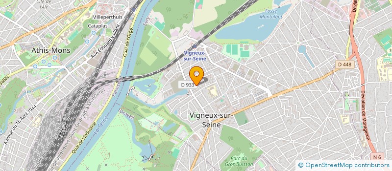 localisation de l'entreprise VTC COURSES RAPIDES à VIGNEUX-SUR-SEINE