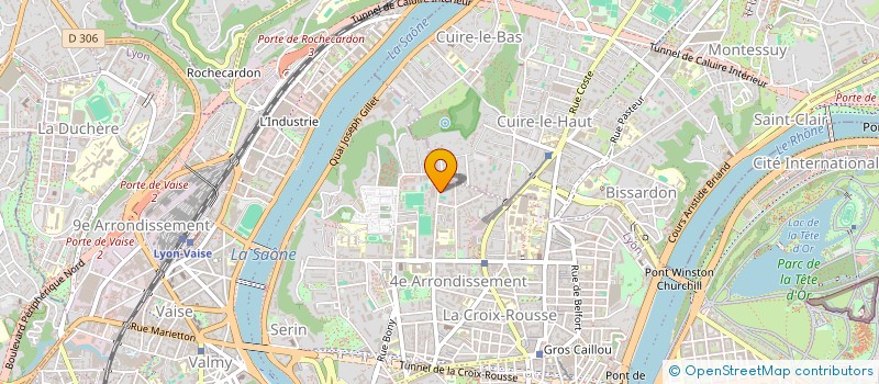 localisation de l'entreprise VTC CROIX ROUSSIEN à LYON