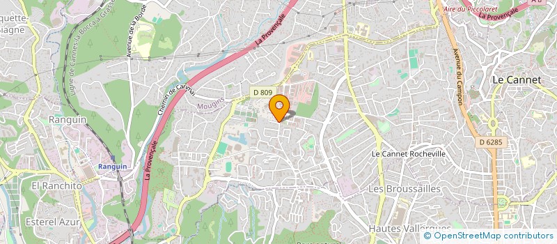localisation de l'entreprise VTC DOU MIEJOU à LE CANNET
