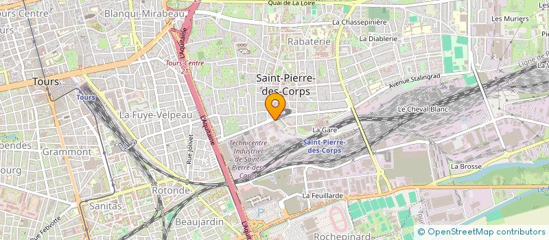 localisation de l'entreprise VTC DRIVER  SAINT-PIERRE-DES-CORPS