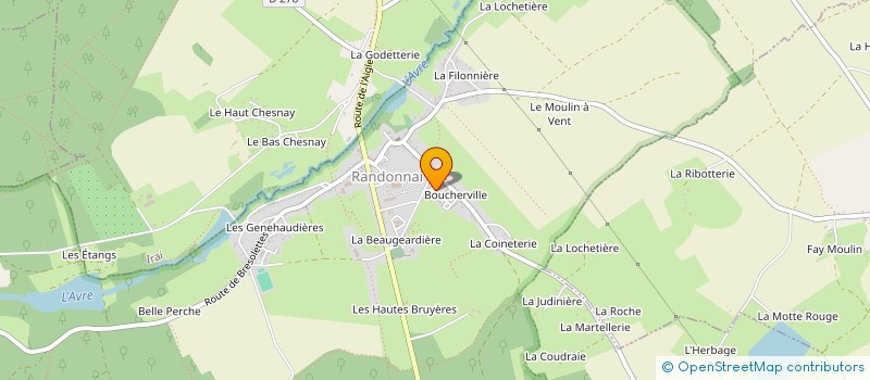 localisation de l'entreprise VTC DU PERCHE à TOUROUVRE AU PERCHE