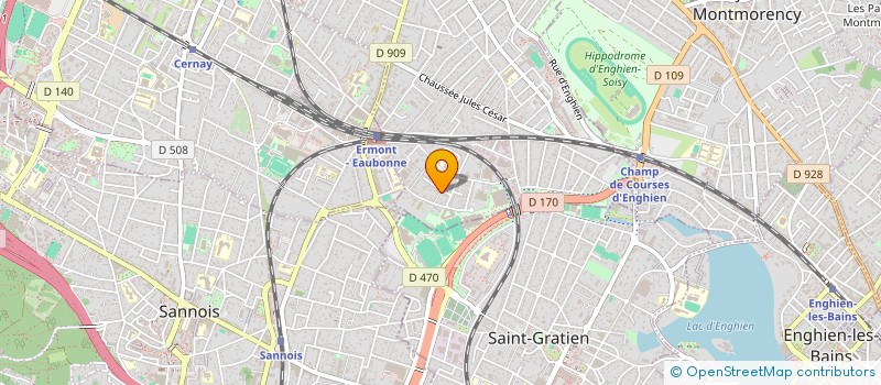 localisation de l'entreprise VTC ECO TRANSPORT  EAUBONNE