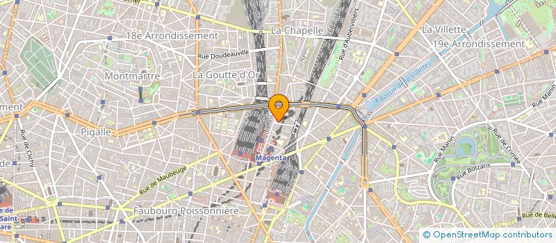 localisation de l'entreprise VTC EHR 75  PARIS