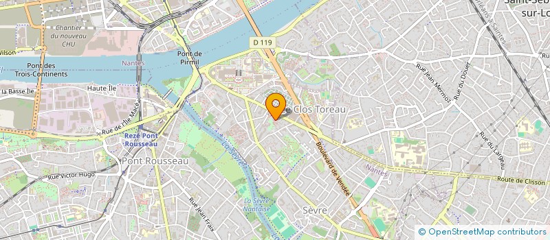 localisation de l'entreprise VTC ELITELUXLINE  NANTES