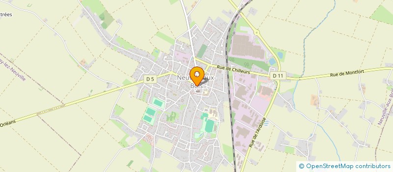 localisation de l'entreprise VTC ET TOURISME à NEUVILLE-AUX-BOIS