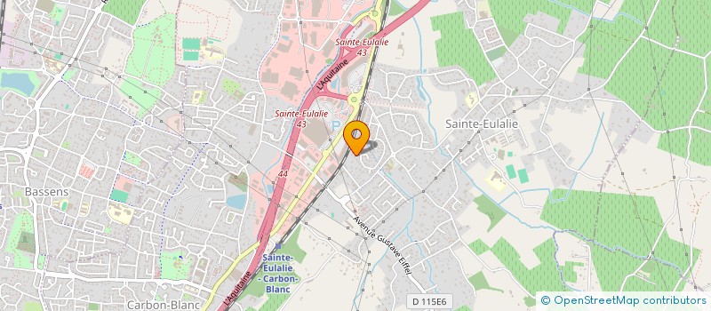 localisation de l'entreprise VTC EVOLUTION à SAINTE-EULALIE