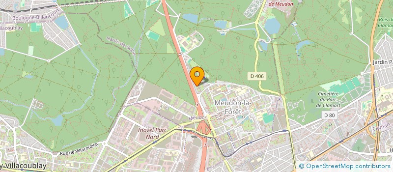 localisation de l'entreprise VTC EXACTORIS SERVICES  MEUDON