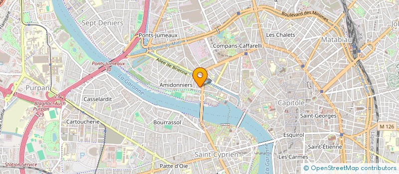 localisation de l'entreprise VTC FF à TOULOUSE