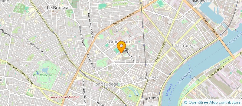 localisation de l'entreprise VTC GREEN  BORDEAUX