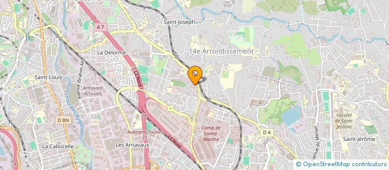 localisation de l'entreprise VTC GUEPE à MARSEILLE