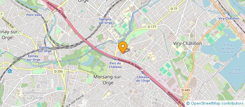 localisation de l'entreprise VTC IDF à VIRY-CHATILLON