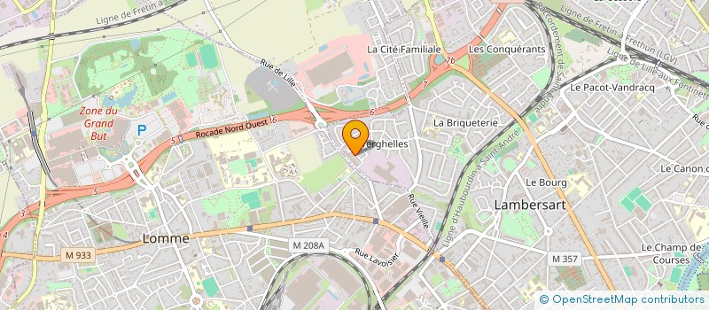 localisation de l'entreprise VTC LAMBERSART à LAMBERSART