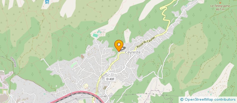 localisation de l'entreprise VTC LD à CEYRESTE