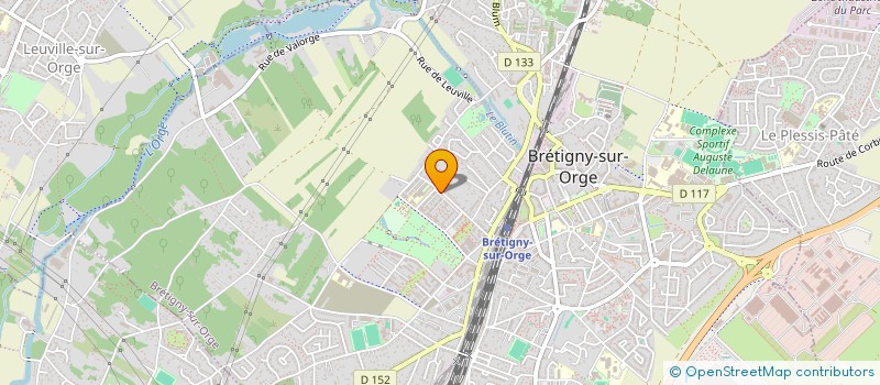 localisation de l'entreprise VTC LE VOTRE  BRETIGNY-SUR-ORGE