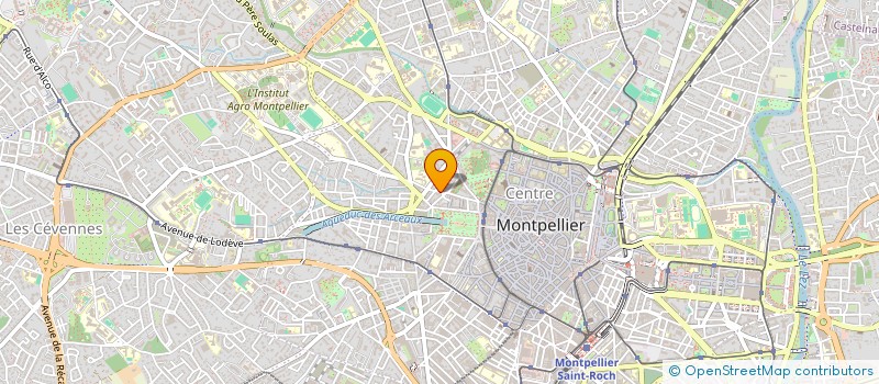localisation de l'entreprise VTC LUX'ELEGANCE à MONTPELLIER