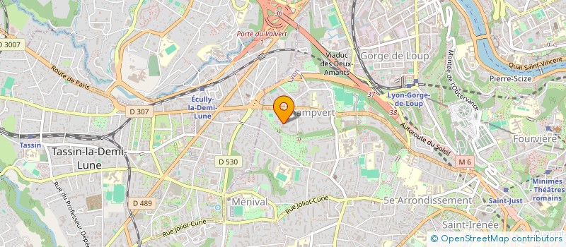 localisation de l'entreprise VTC LUXURY DRIVE à LYON