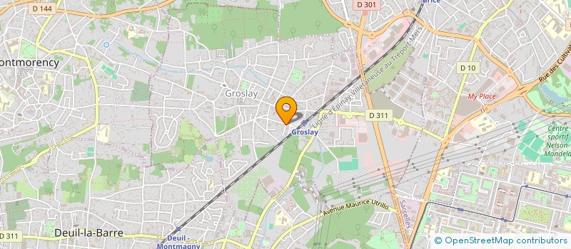 localisation de l'entreprise VTC MICHELE ARMAND  GROSLAY