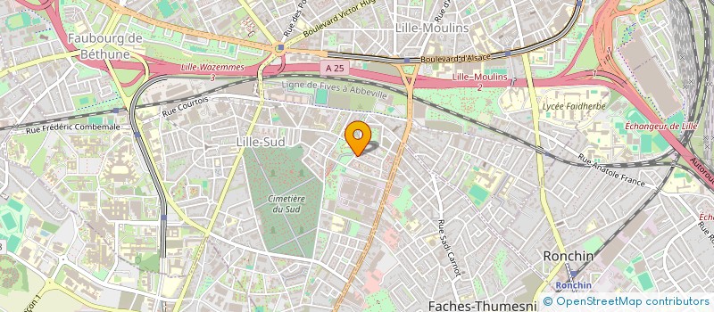 localisation de l'entreprise VTC MM à LILLE