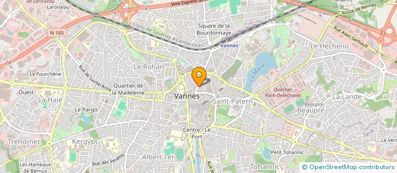 localisation de l'entreprise VTC MORBIHAN  LORIENT