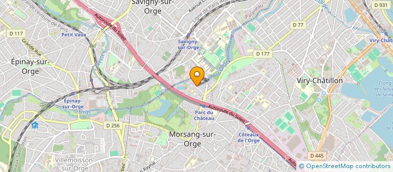 localisation de l'entreprise VTC MOSSTRANSPORT à MORSANG-SUR-ORGE