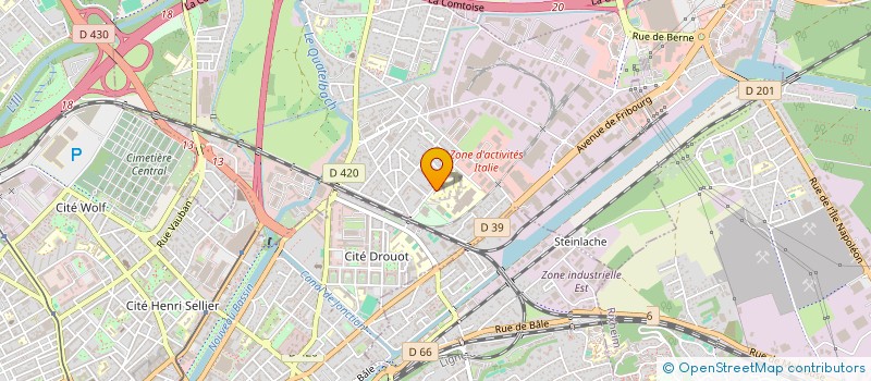 localisation de l'entreprise VTC MULTISERVICE PRO 68  ILLZACH