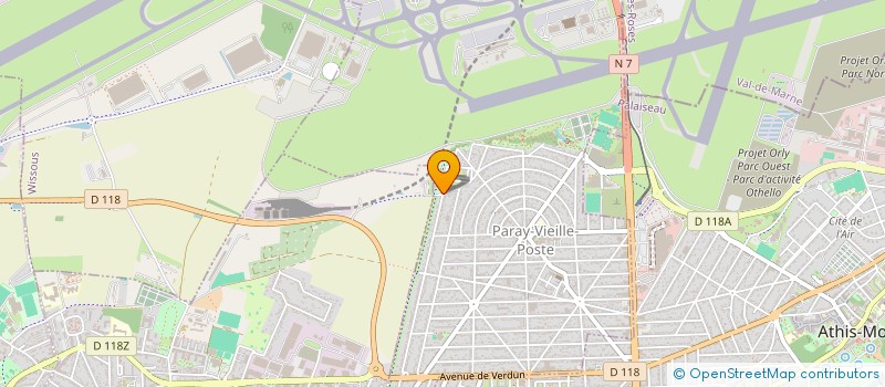 localisation de l'entreprise VTC ORLY DRIVER  PARAY-VIEILLE-POSTE