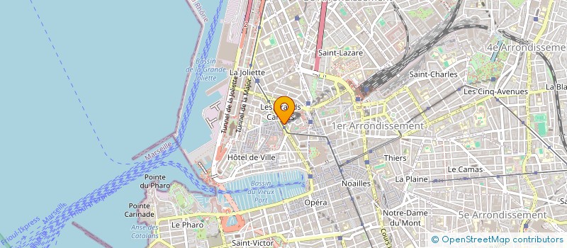 localisation de l'entreprise VTC PHOCEEN à MARSEILLE