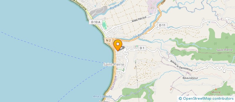 localisation de l'entreprise VTC PIERROTIN  SAINT-PIERRE