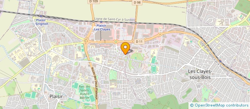 localisation de l'entreprise VTC PLAISIR  PLAISIR