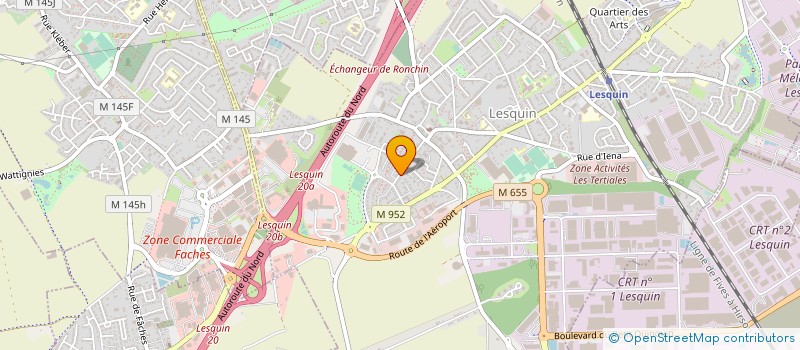 localisation de l'entreprise VTC PREMIUM à LESQUIN