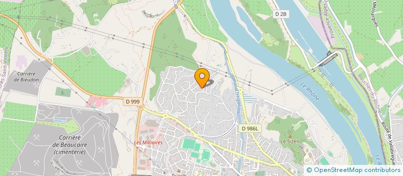 localisation de l'entreprise VTC PRESTIGE  BEAUCAIRE