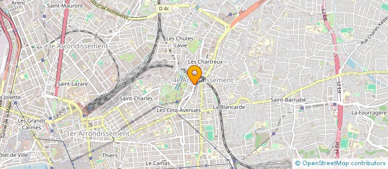 localisation de l'entreprise VTC PRESTIGE ELEGUANCE à MARSEILLE